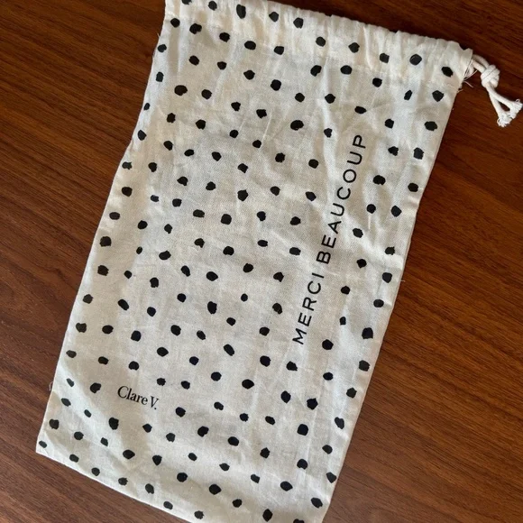 NWT CLARE V BLACK LEATHER FANNY PACK - Picture 9 of 12